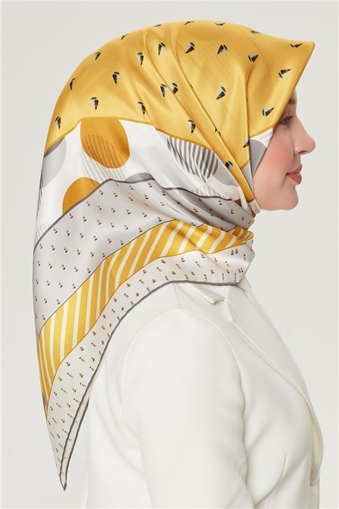 Armine Sura İpek Eşarp 21Y8503 01