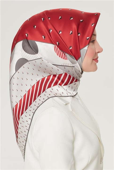 Armine Sura İpek Eşarp 21Y8503 05