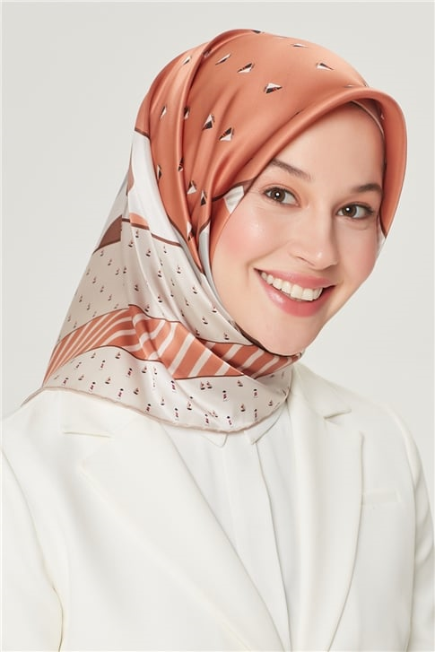 Armine Sura İpek Eşarp 21Y8503 84
