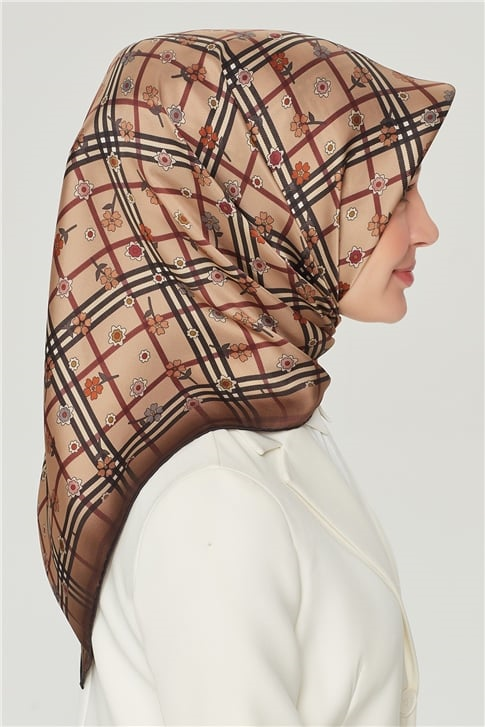Armine Sura İpek Eşarp 21Y8506 80