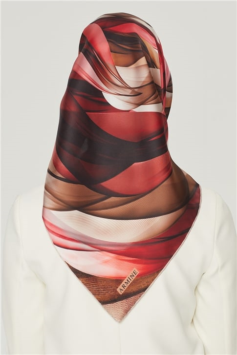 Armine Sura İpek Eşarp 21Y8511 08