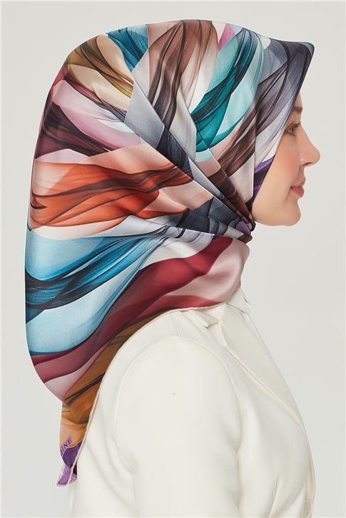 Armine Sura İpek Eşarp 21Y8511 81