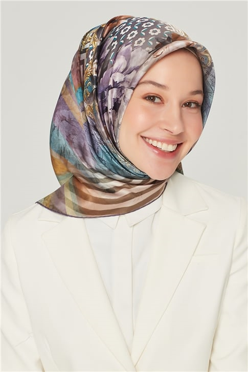 Armine Sura İpek Eşarp 21Y8514 02
