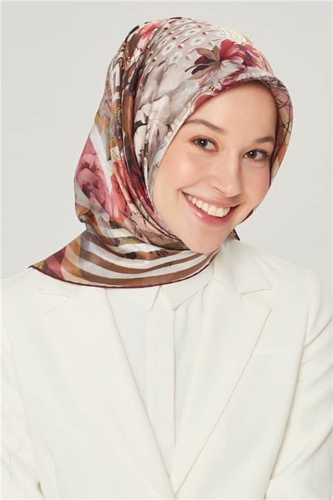 Armine Sura İpek Eşarp 21Y8514 82