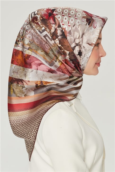 Armine Sura İpek Eşarp 21Y8514 82