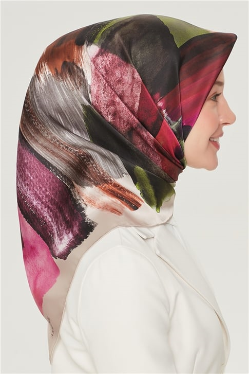 Armine Sura İpek Eşarp 21Y8515 80