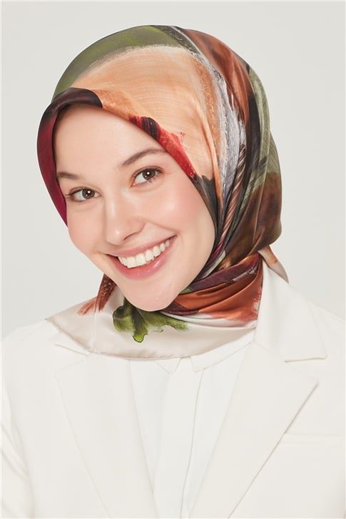 Armine Sura İpek Eşarp 21Y8515 80