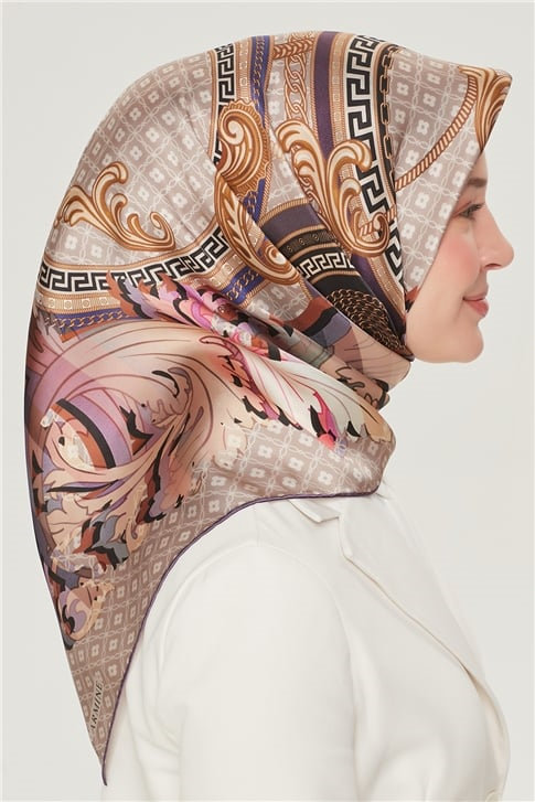 Armine Sura İpek Eşarp 21Y8518 02