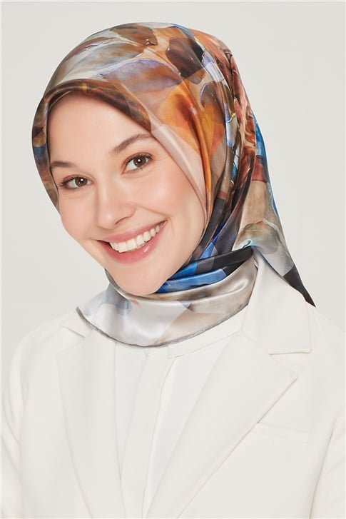 Armine Sura İpek Eşarp 21Y8523 02