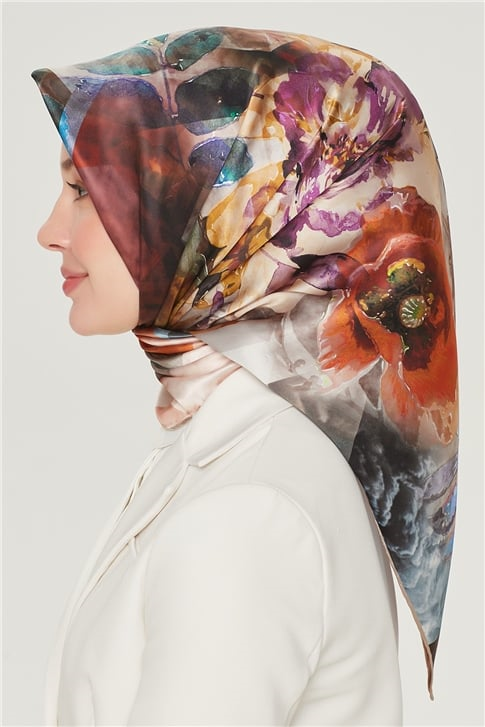 Armine Sura İpek Eşarp 21Y8523 36