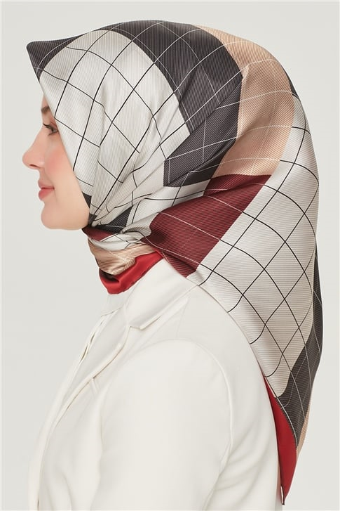 Armine Sura İpek Eşarp 21Y8524 80