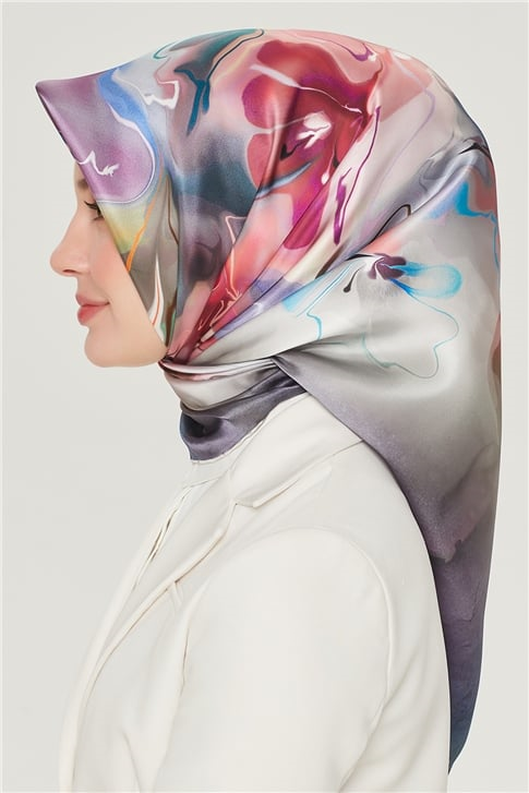 Armine Sura İpek Eşarp 21Y8527 01