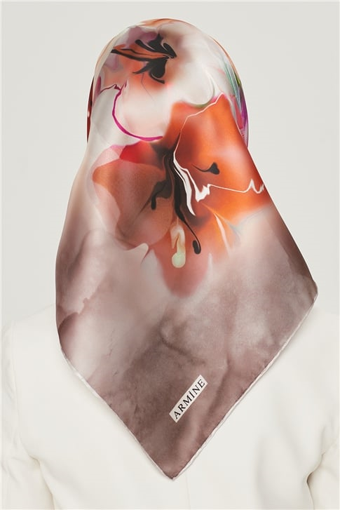 Armine Sura İpek Eşarp 21Y8527 02