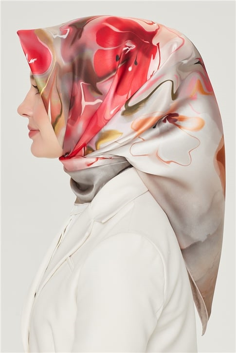Armine Sura İpek Eşarp 21Y8527 05