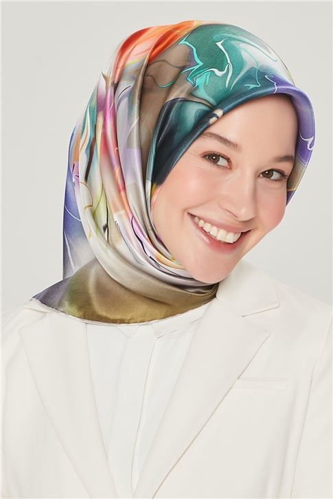 Armine Sura İpek Eşarp 21Y8527 80