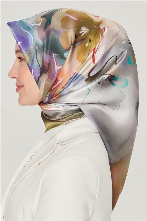 Armine Sura İpek Eşarp 21Y8527 80
