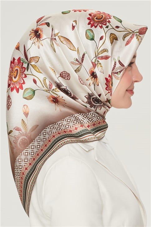 Armine Sura İpek Eşarp 21Y8528 83