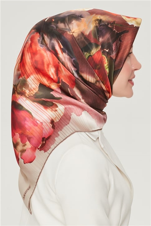 Armine Sura İpek Eşarp 21Y8530 03