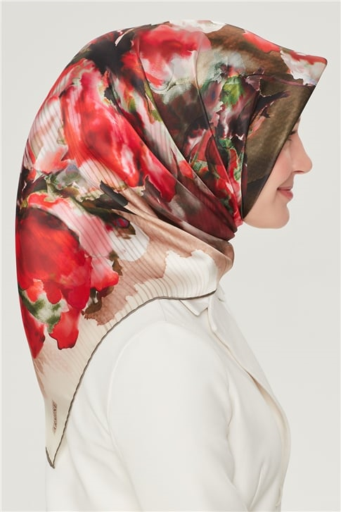 Armine Sura İpek Eşarp 21Y8530 04