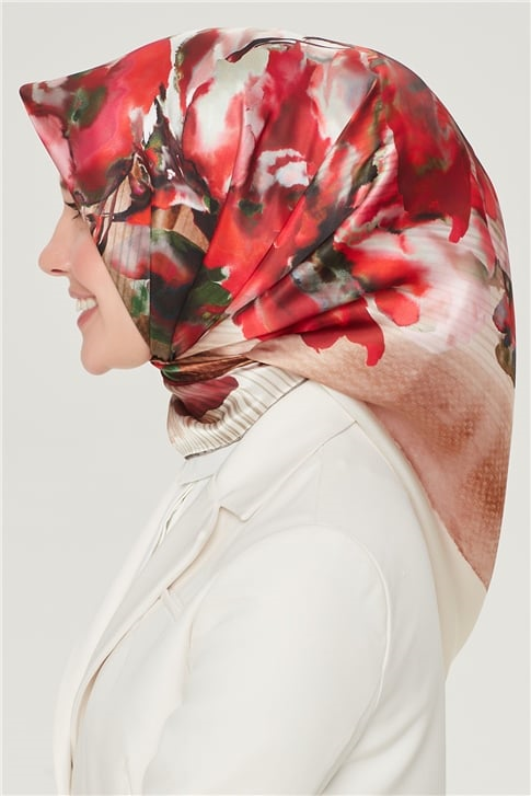 Armine Sura İpek Eşarp 21Y8530 04