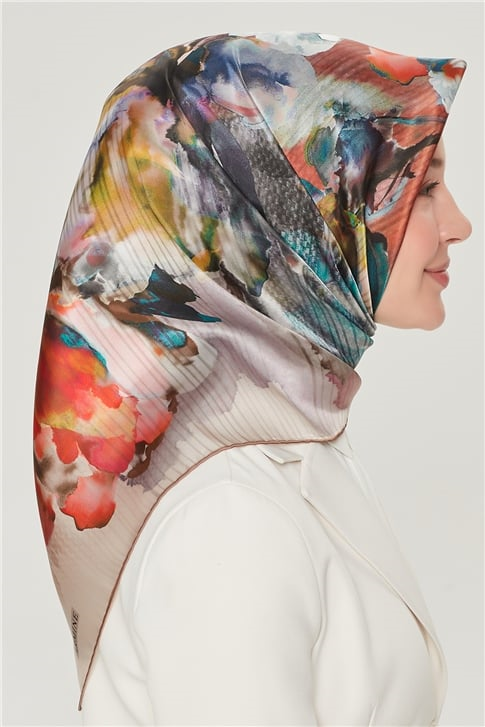 Armine Sura İpek Eşarp 21Y8530 81