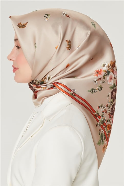 Armine Sura İpek Eşarp 21Y8533 80