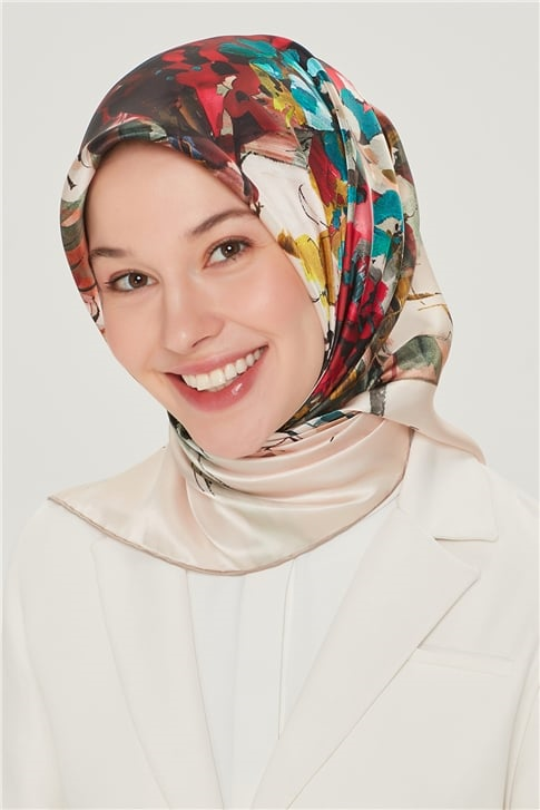 Armine Sura İpek Eşarp 21Y8538 02