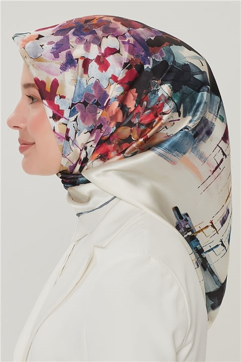 Armine Sura İpek Eşarp 21Y8538 07