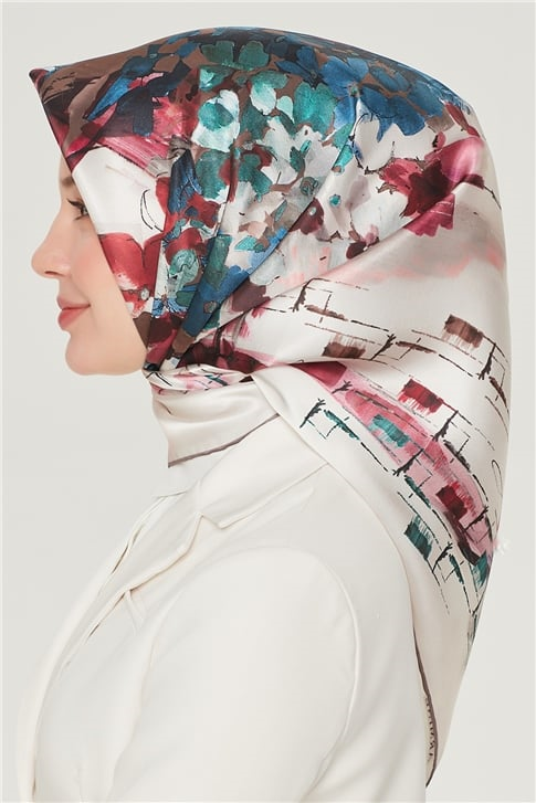 Armine Sura İpek Eşarp 21Y8538 80