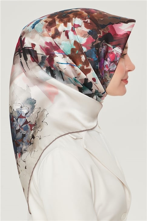 Armine Sura İpek Eşarp 21Y8538 80