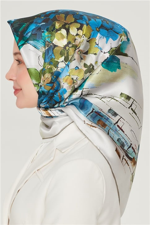 Armine Sura İpek Eşarp 21Y8538 85