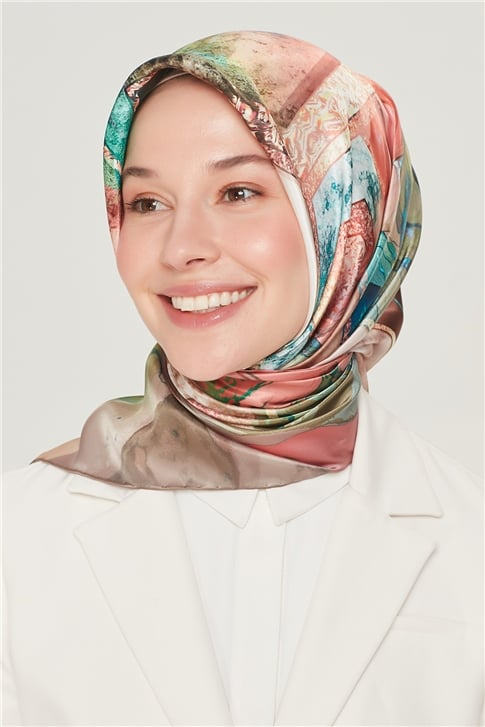 Armine Sura İpek Eşarp 21Y8540 01