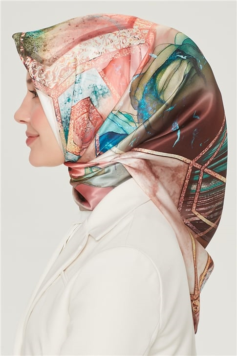 Armine Sura İpek Eşarp 21Y8540 01