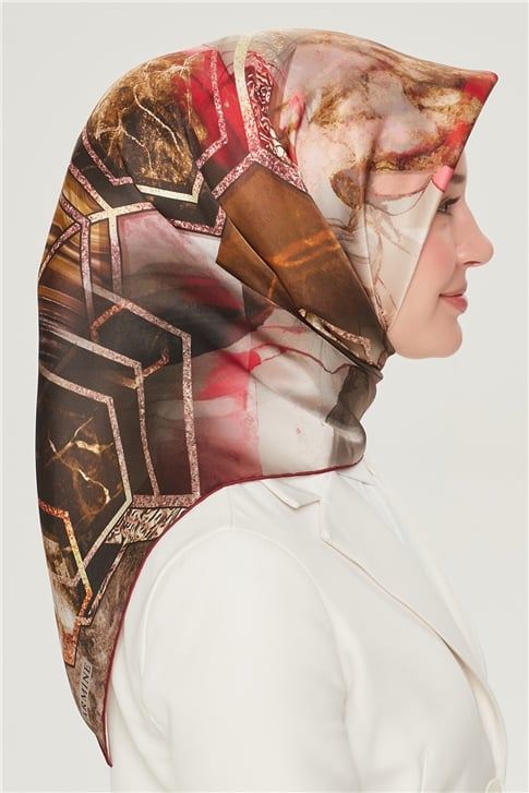 Armine Sura İpek Eşarp 21Y8540 05
