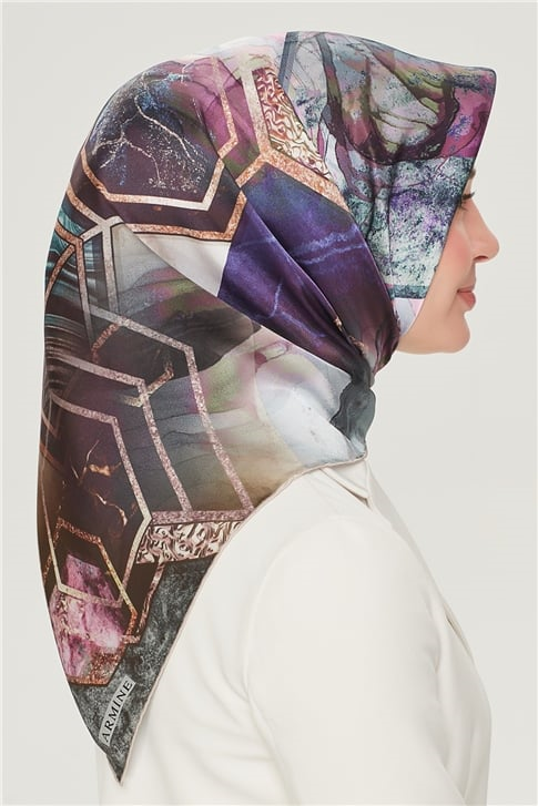Armine Sura İpek Eşarp 21Y8540 30
