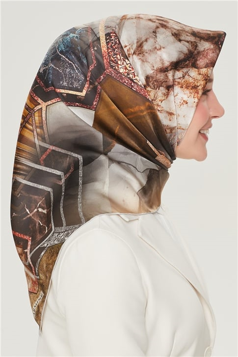 Armine Sura İpek Eşarp 21Y8540 34