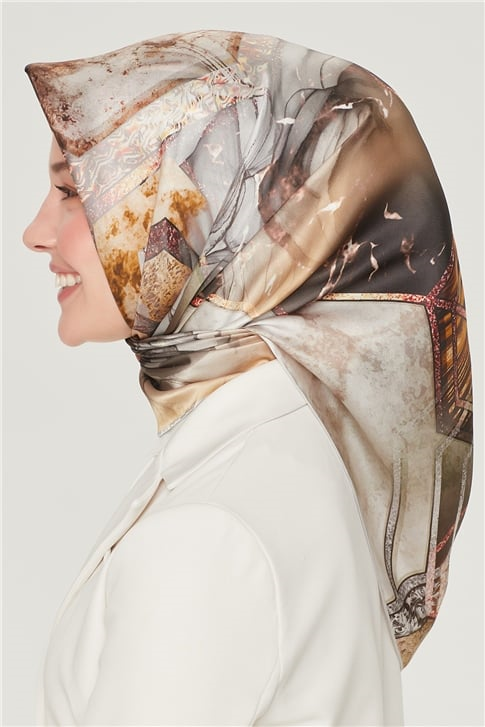 Armine Sura İpek Eşarp 21Y8540 34