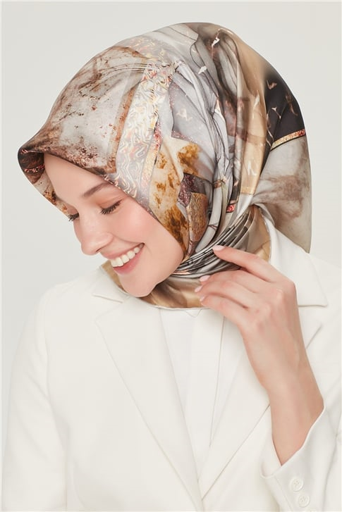 Armine Sura İpek Eşarp 21Y8540 34