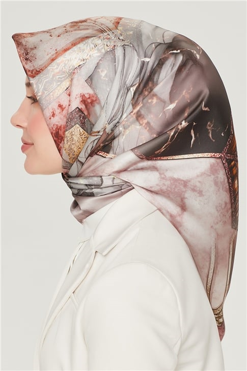 Armine Sura İpek Eşarp 21Y8540 35