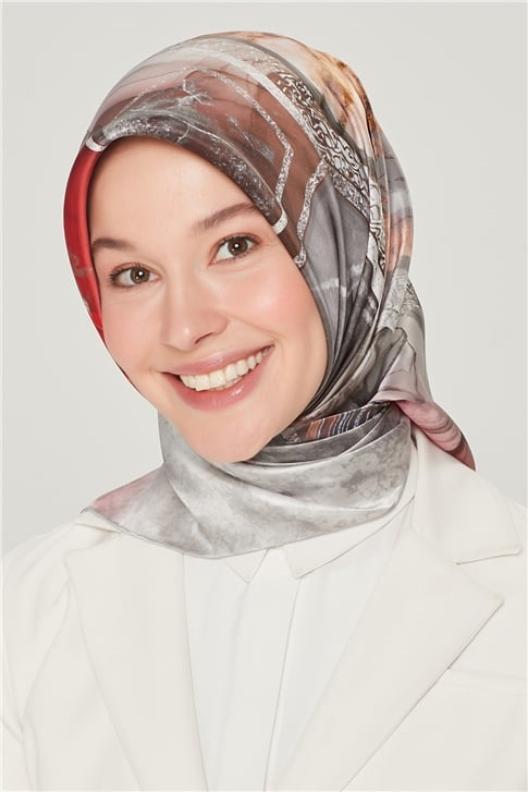 Armine Sura İpek Eşarp 21Y8540 82