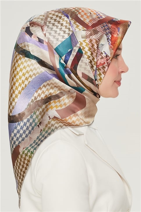Armine Sura İpek Eşarp 21Y8541 80