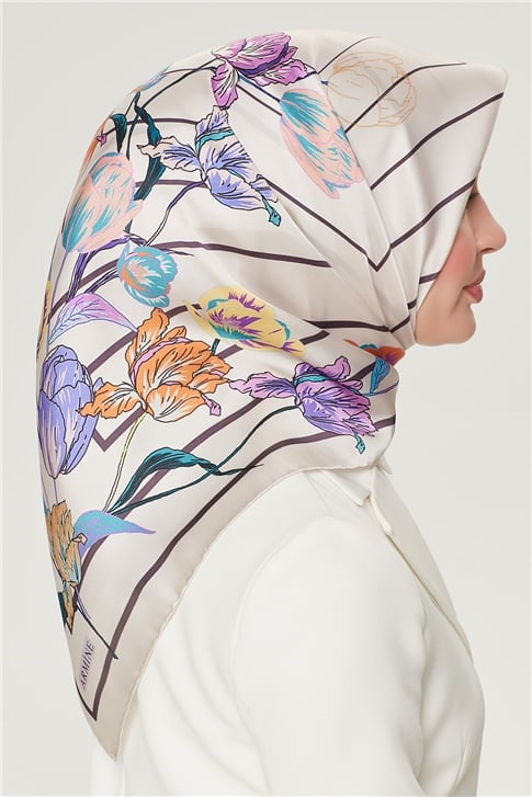 Armine Sura İpek Eşarp 21Y8549 85