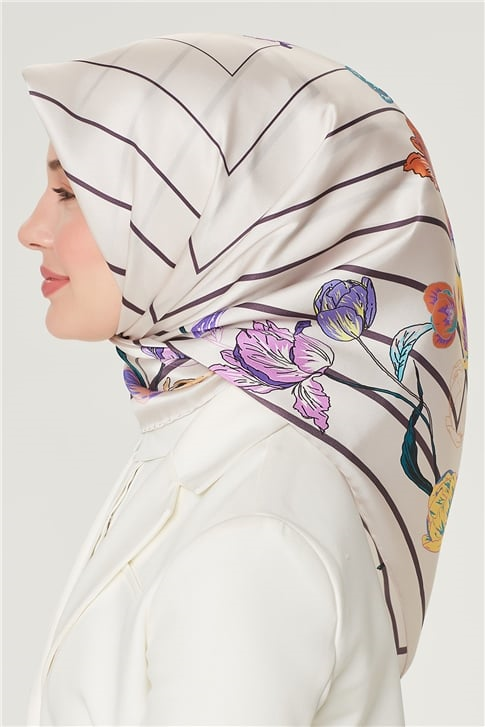Armine Sura İpek Eşarp 21Y8549 85