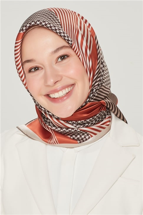 Armine Sura İpek Eşarp 21Y8552 81