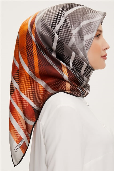 Armine Sura İpek Eşarp 22Ka3237 35