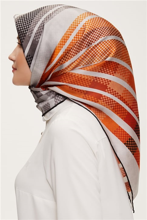 Armine Sura İpek Eşarp 22Ka3237 35