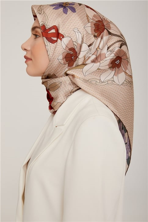 Armine Sura İpek Eşarp 22Ka8827 51