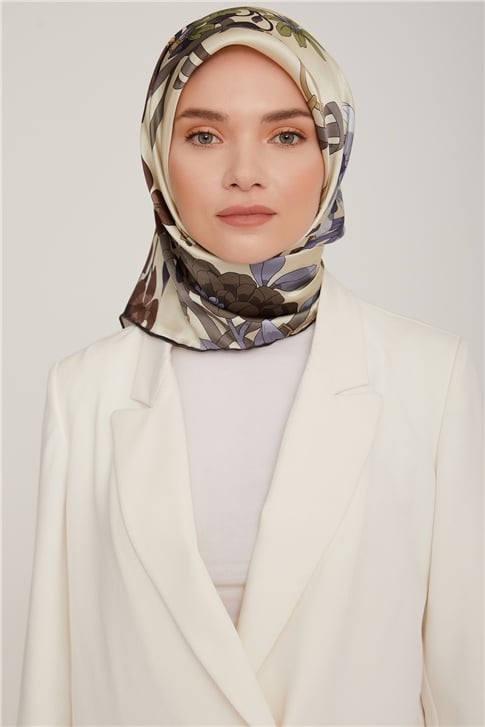 Armine Sura İpek Eşarp 22Ka8827 56