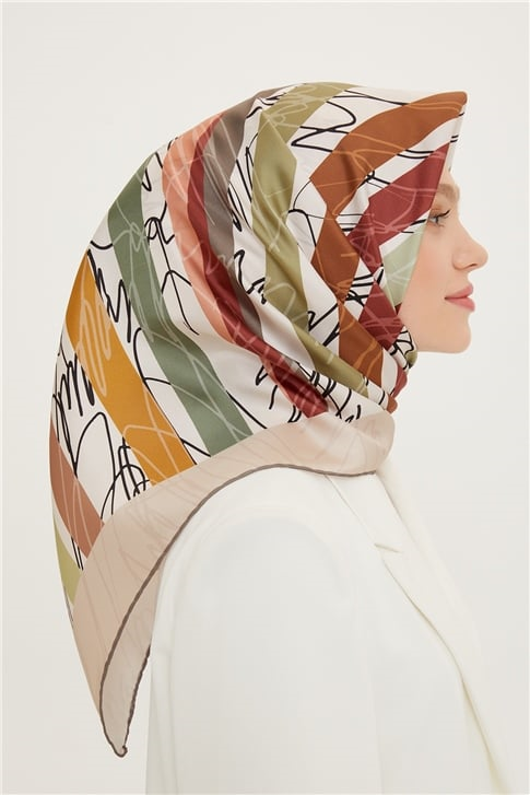 Armine Sura İpek Eşarp 22Ya3201 05
