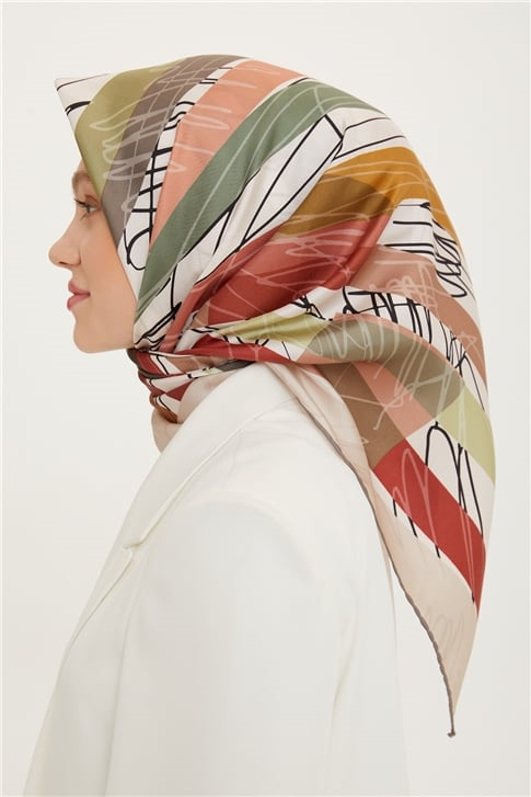 Armine Sura İpek Eşarp 22Ya3201 05